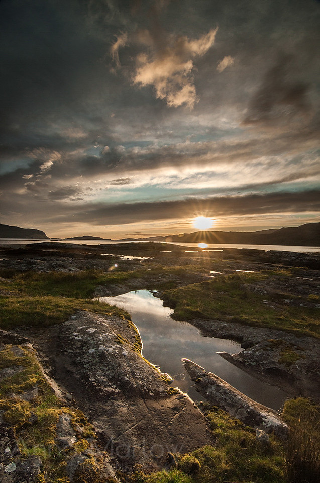 Evening Light Loch Na Keal