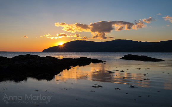 Sunset on Loch Na Keal