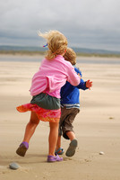Siblings on the beach!